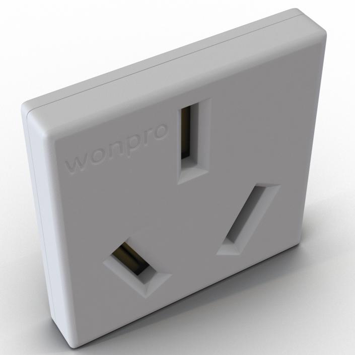 Chinese Elecrical Outlet 3D model