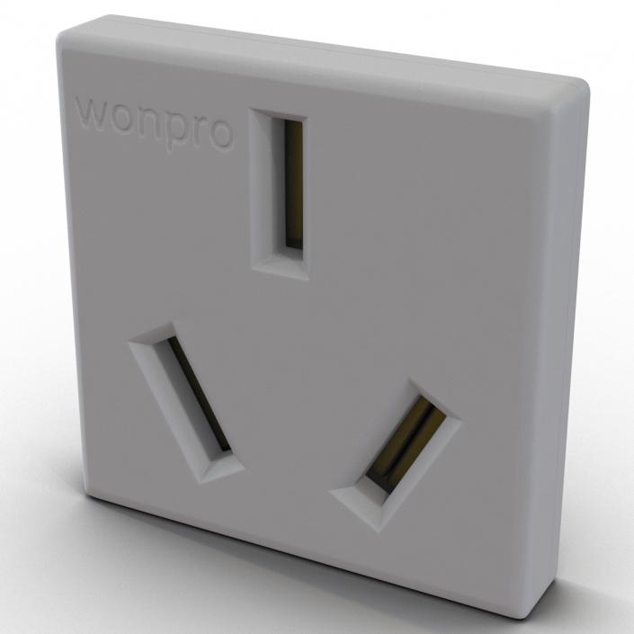 Chinese Elecrical Outlet 3D model