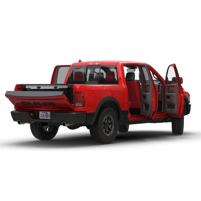 3D Dodge Ram Rebel 2016 Pikup