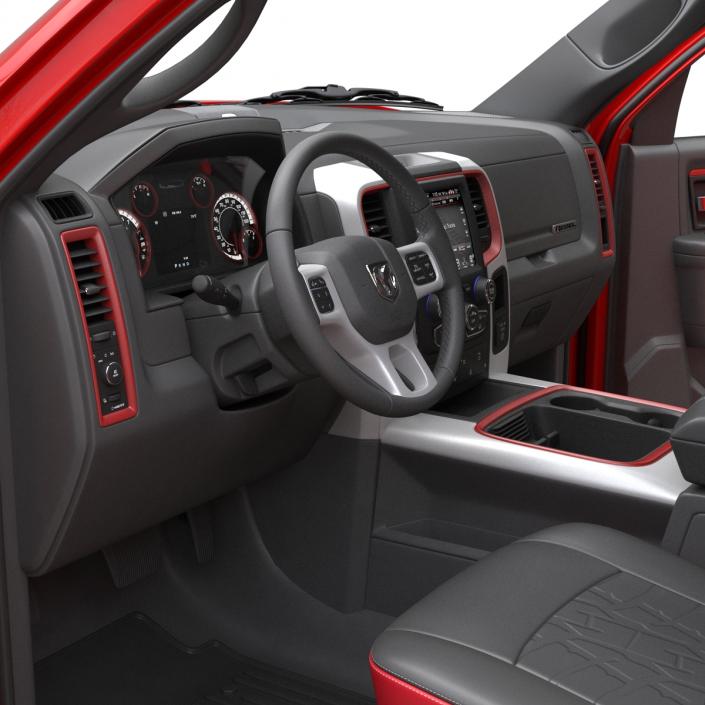 3D Dodge Ram Rebel 2016 Pikup