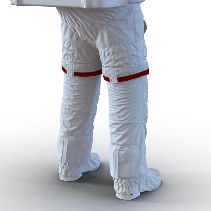 3D model Extravehicular Mobility Unit Rigged