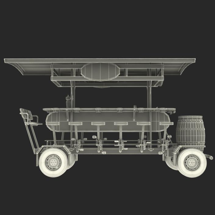 3D Pedal Pub Rigged