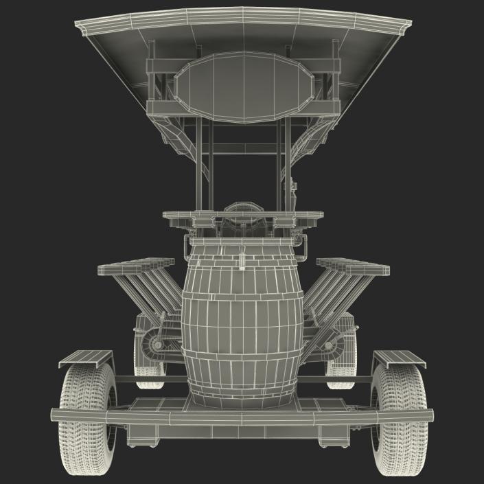 3D Pedal Pub Rigged