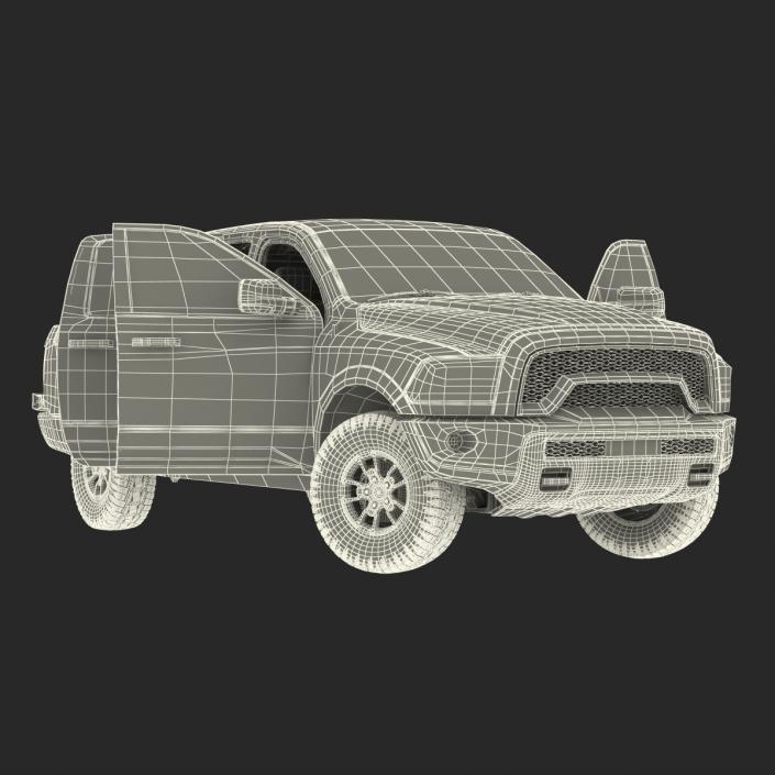 Generic Pickup 2 Simple Interior 3D