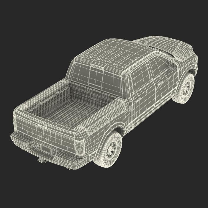 Generic Pickup 2 Simple Interior 3D