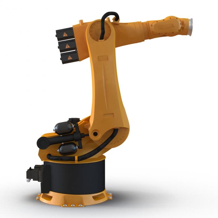 3D Kuka Robot KR 360 Fortec Rigged