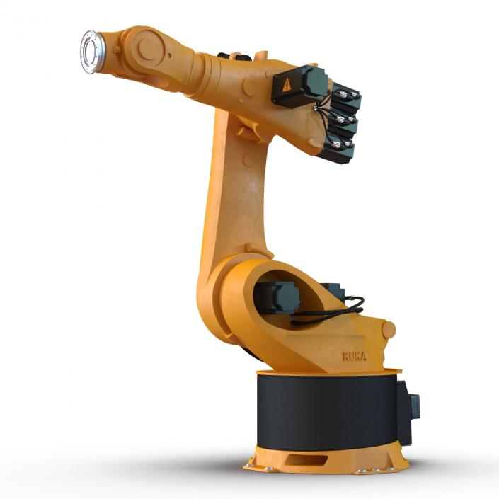 3D Kuka Robot KR 360 Fortec Rigged