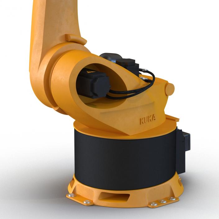 3D Kuka Robot KR 360 Fortec Rigged