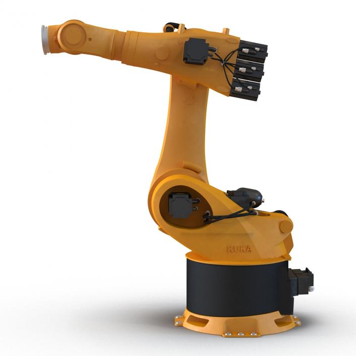 3D Kuka Robot KR 360 Fortec Rigged