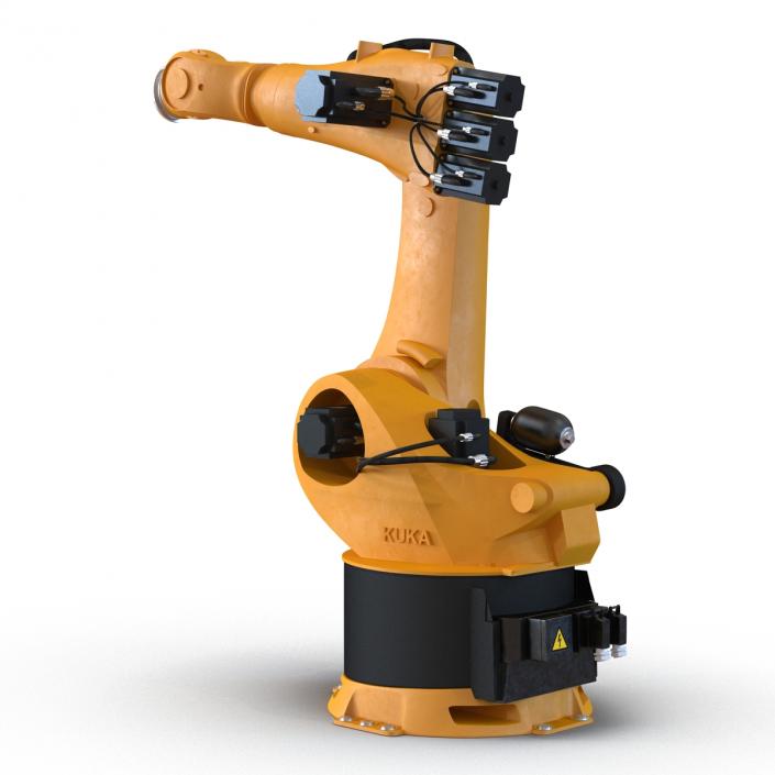 3D Kuka Robot KR 360 Fortec Rigged