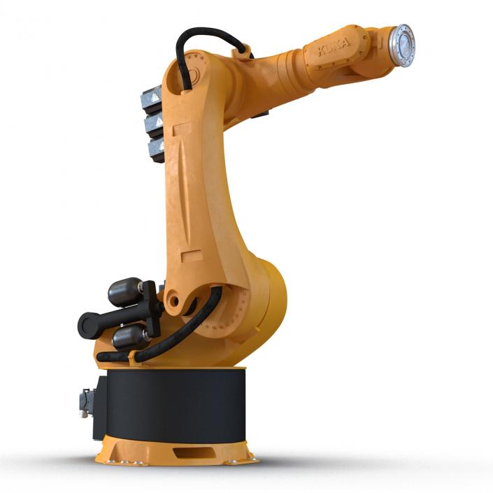 3D Kuka Robot KR 360 Fortec Rigged