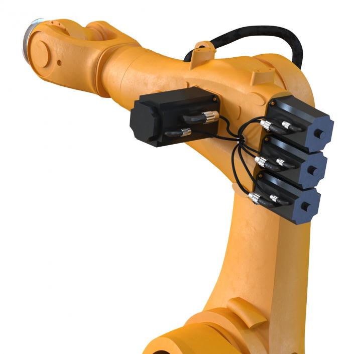 3D Kuka Robot KR 360 Fortec Rigged