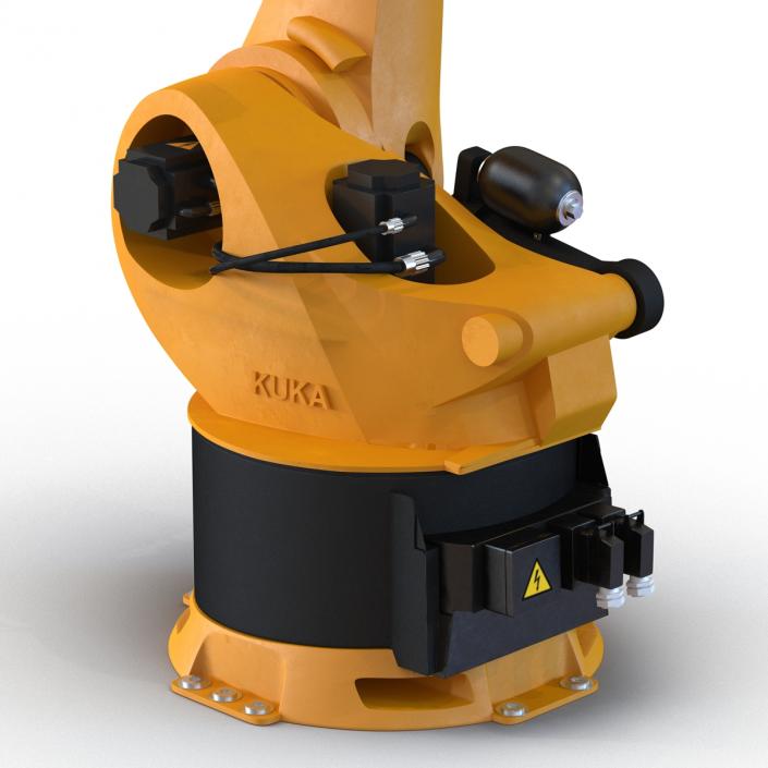 3D Kuka Robot KR 360 Fortec Rigged