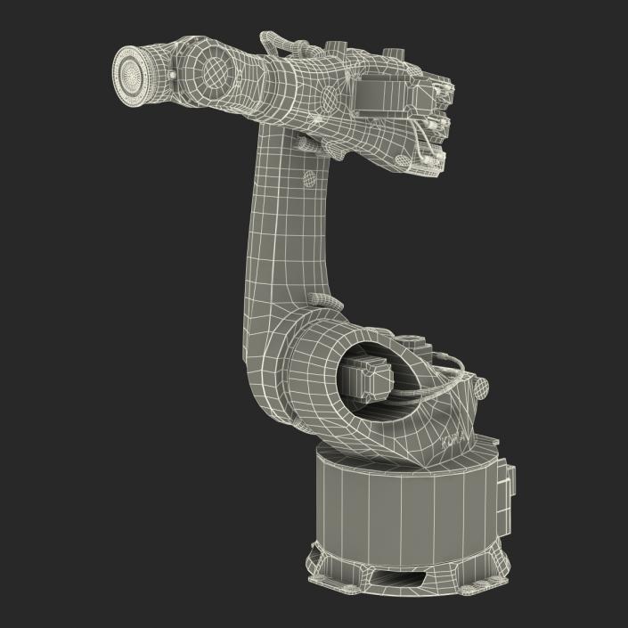 3D Kuka Robot KR 360 Fortec Rigged