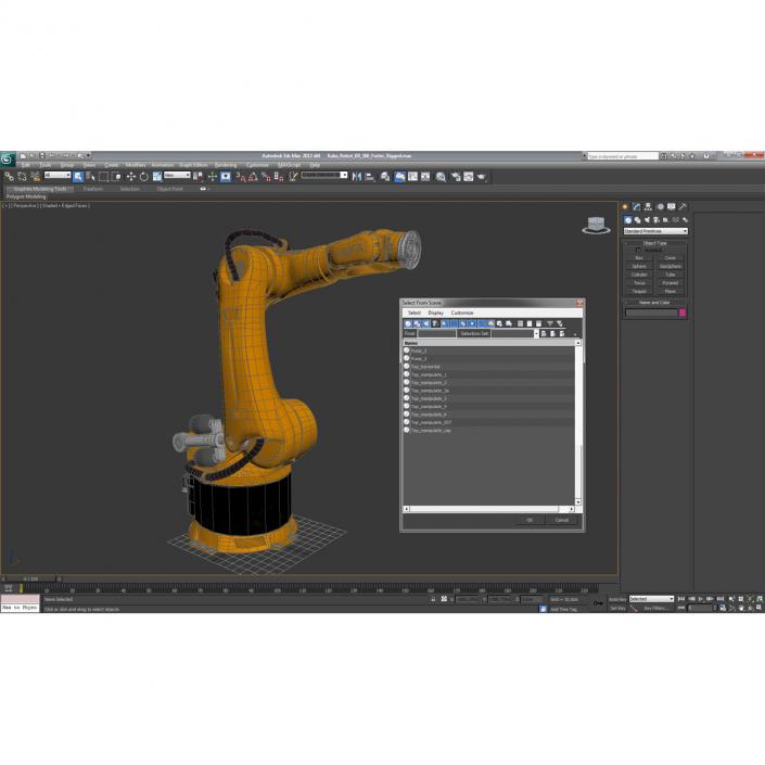 Kuka Robot KR-360 Fortec 3D model