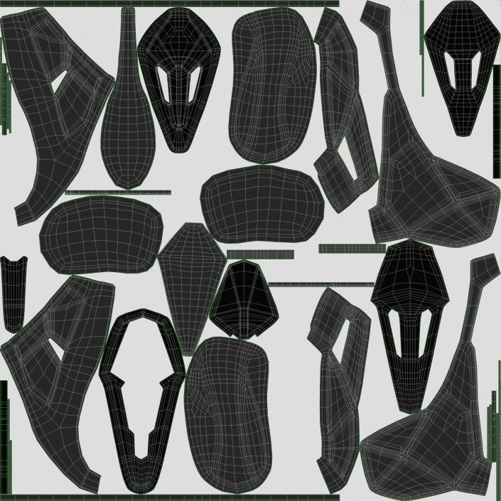 3D Hockey Protective Gear Kit