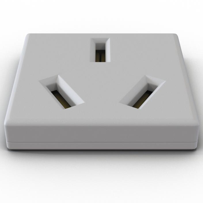 Chinese Elecrical Outlet Generic 3D