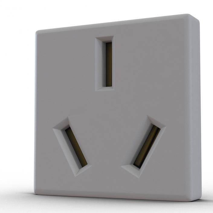 Chinese Elecrical Outlet Generic 3D