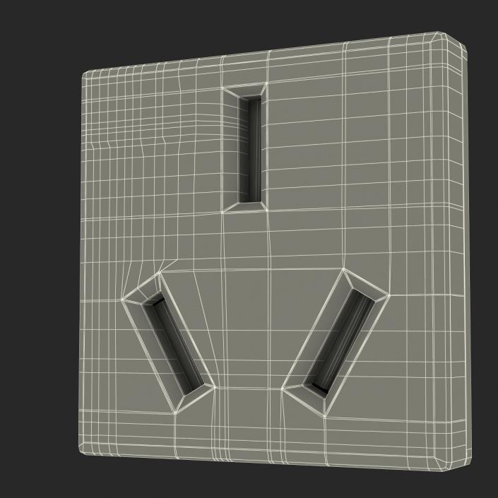 Chinese Elecrical Outlet Generic 3D