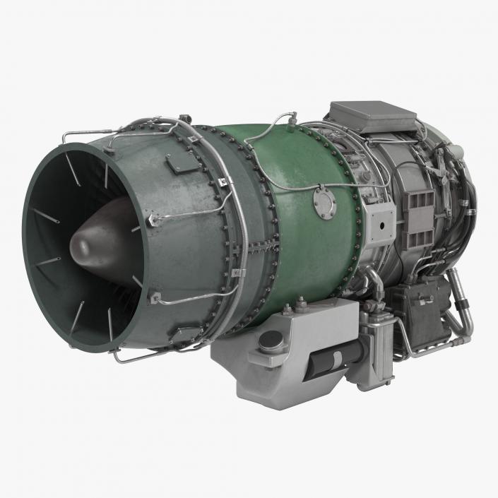 3D Turbojet Engine General Electric J85