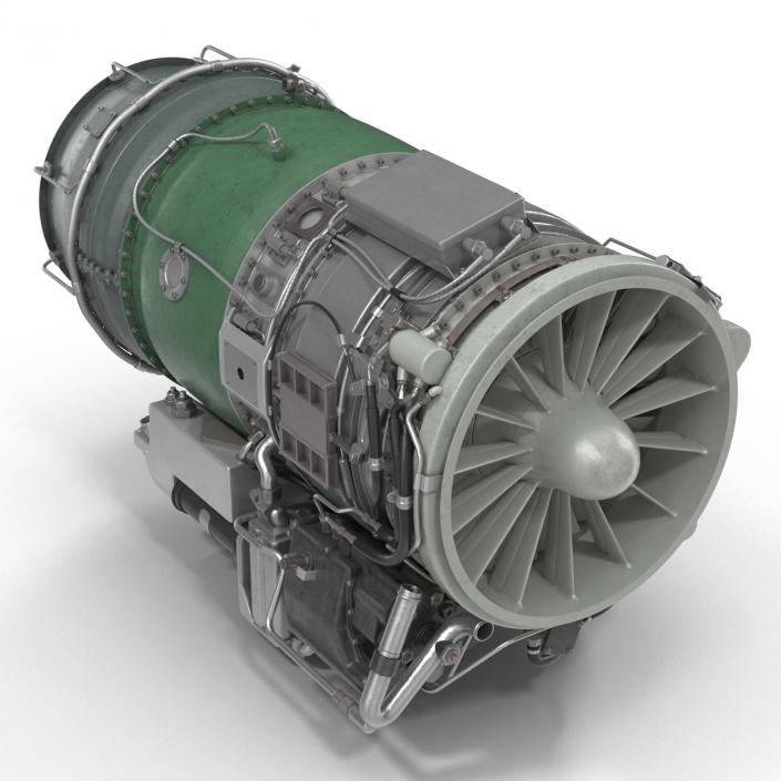 3D Turbojet Engine General Electric J85