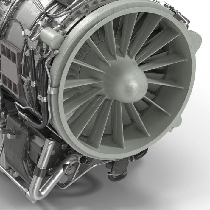 3D Turbojet Engine General Electric J85