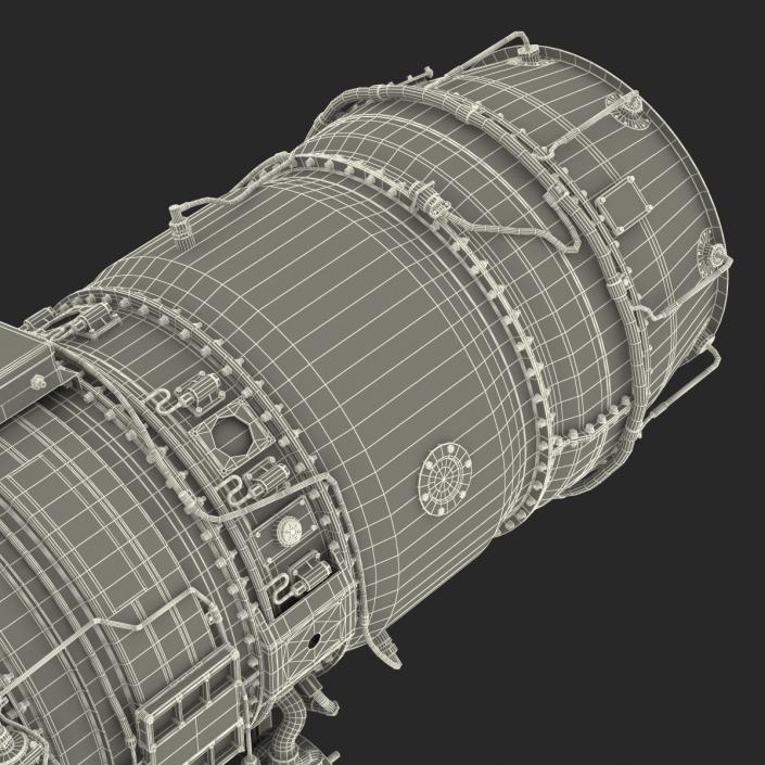 3D Turbojet Engine General Electric J85