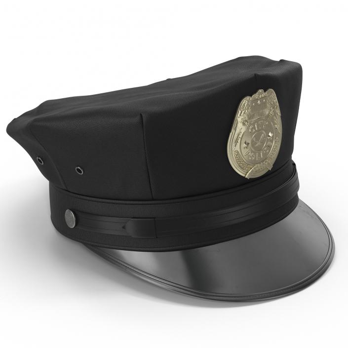 3D model City Police Hat