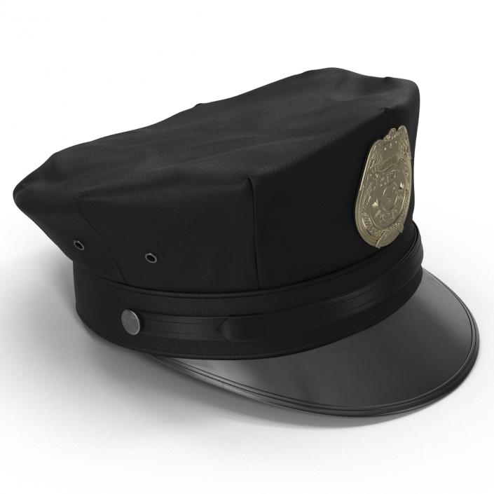 3D model City Police Hat