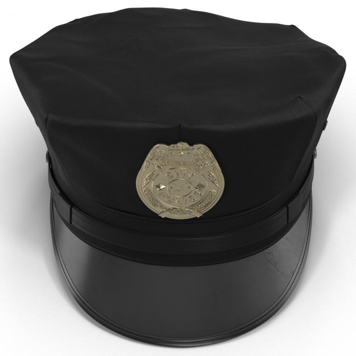 3D model City Police Hat