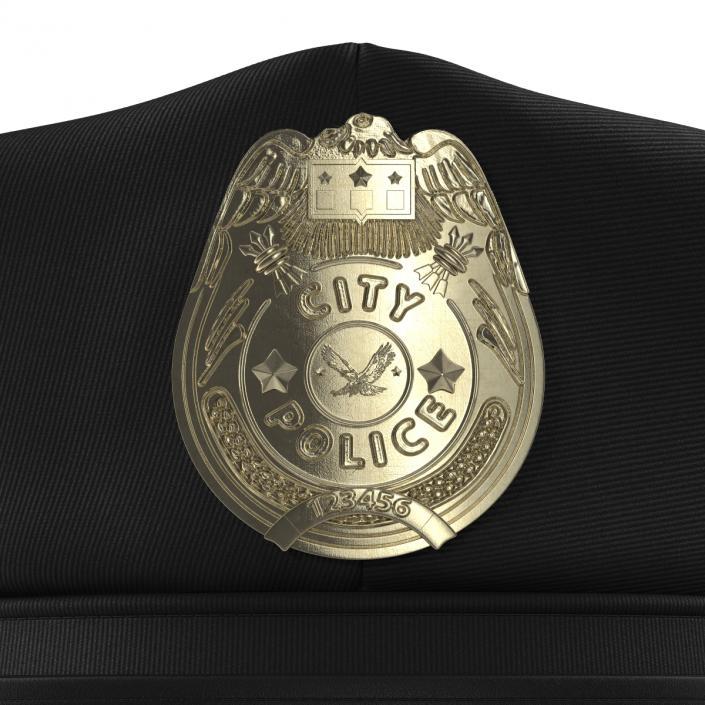 3D model City Police Hat