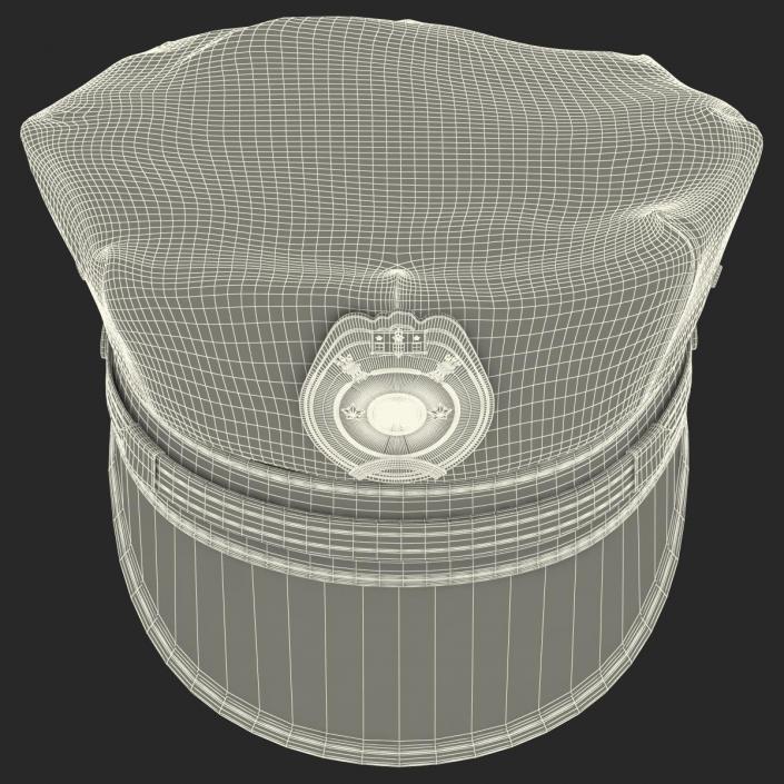 3D model City Police Hat