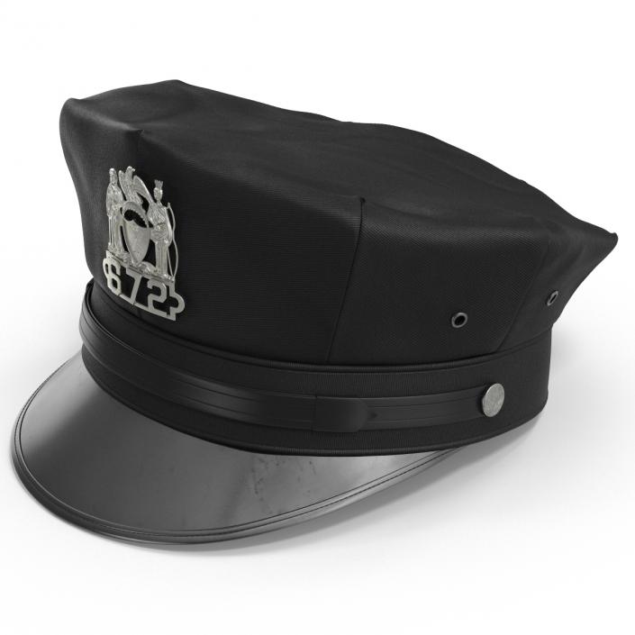 New York Police Hat 3D model