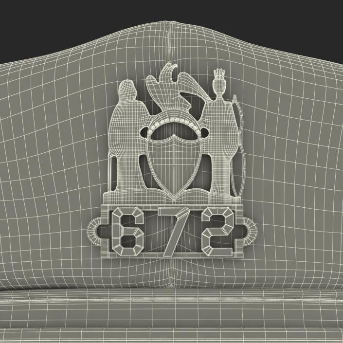 New York Police Hat 3D model