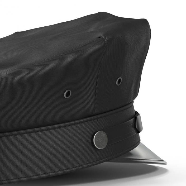 3D Special Police Hat model