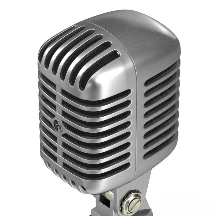 Classic Studio Microphone 2 3D