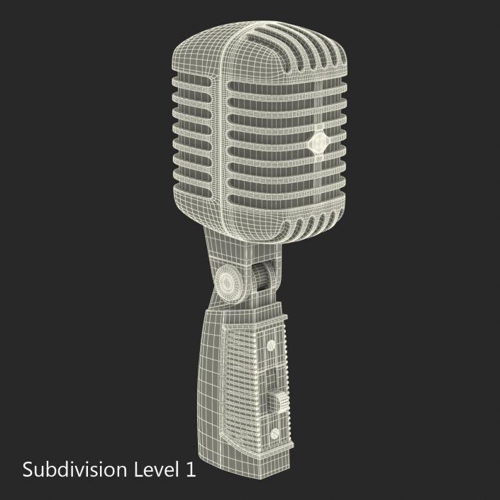 3D model Classic Studio Microphone 2 Generic