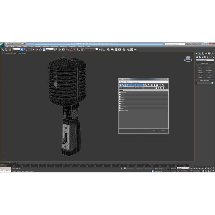 3D model Classic Studio Microphone 2 Generic