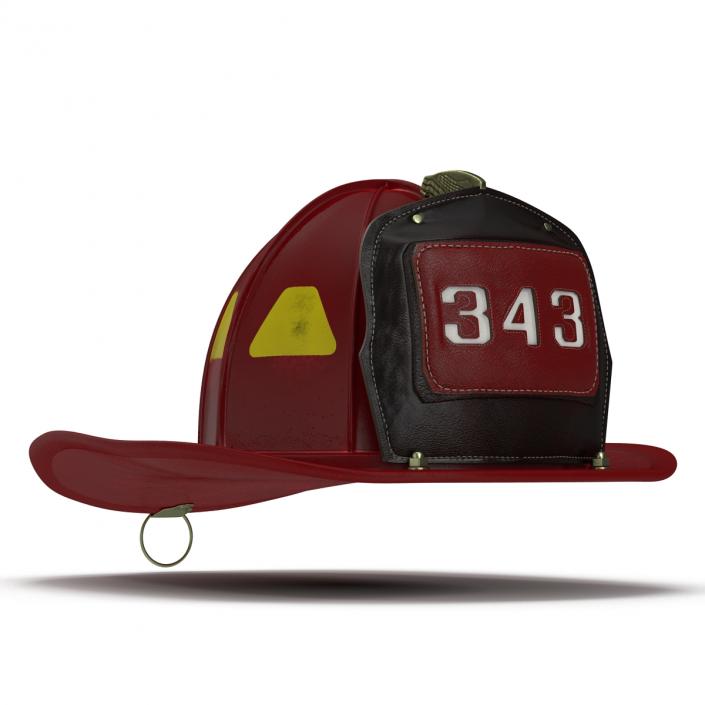 3D Fire Helmet 4 model