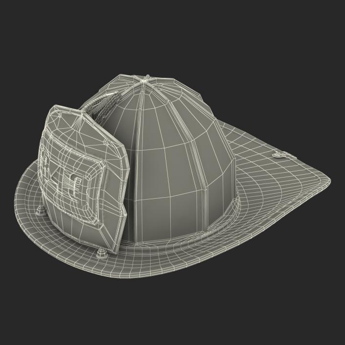 3D Fire Helmet 4 model