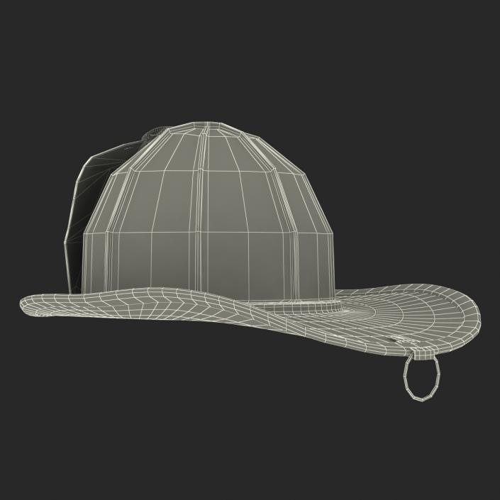 3D Fire Helmet 4 model