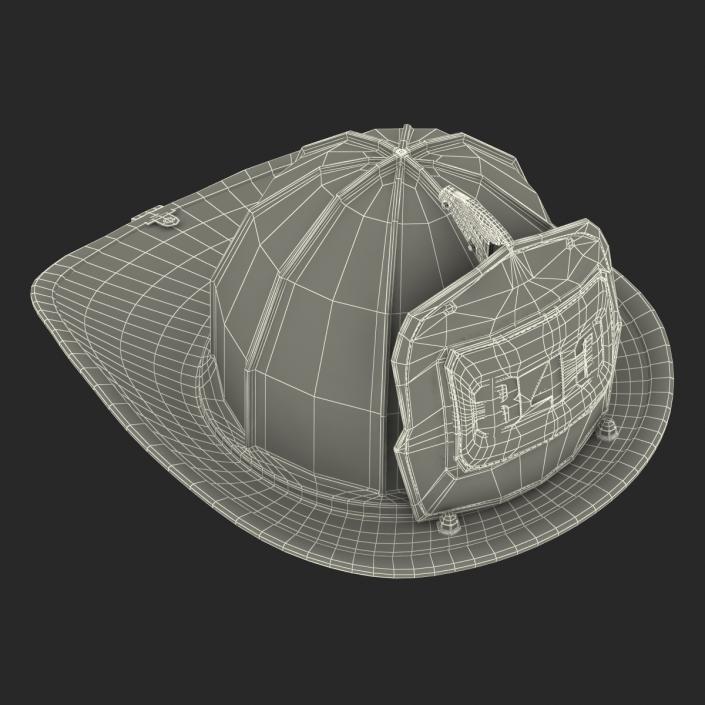 3D Fire Helmet 4 model