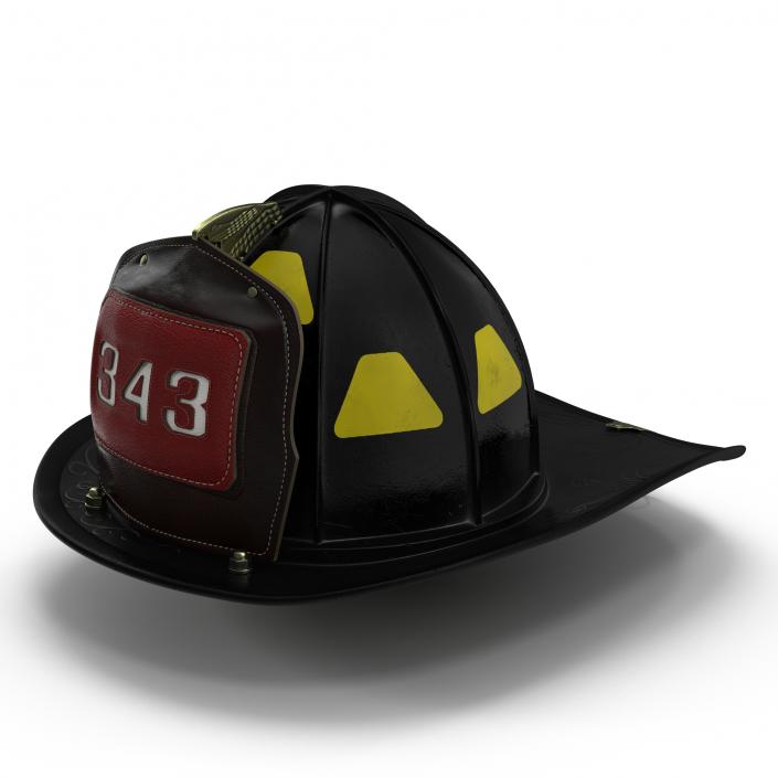 3D Fire Helmet 5 model