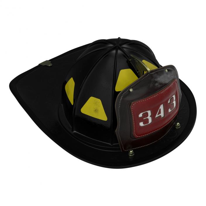 3D Fire Helmet 5 model