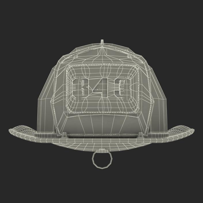 3D Fire Helmet 5 model