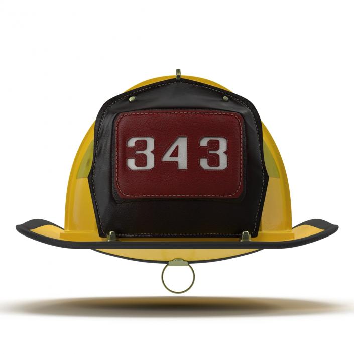 3D Fire Helmet 6 model