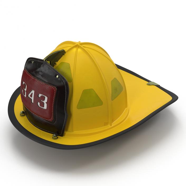 3D Fire Helmet 6 model