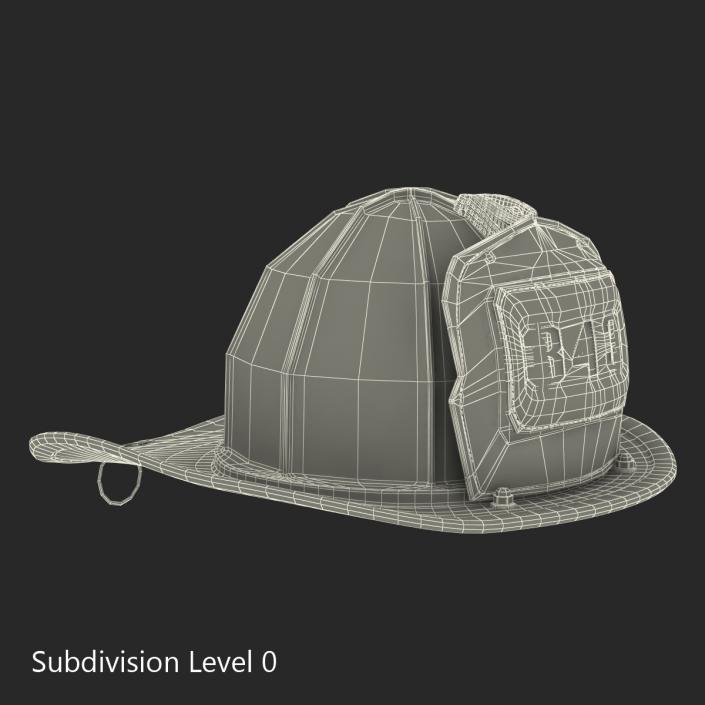 3D Fire Helmet 6 model