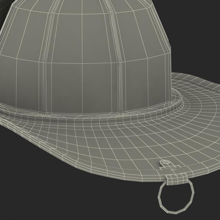 3D Fire Helmet 6 model