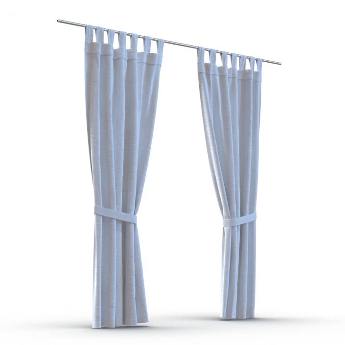 Curtain 3D model